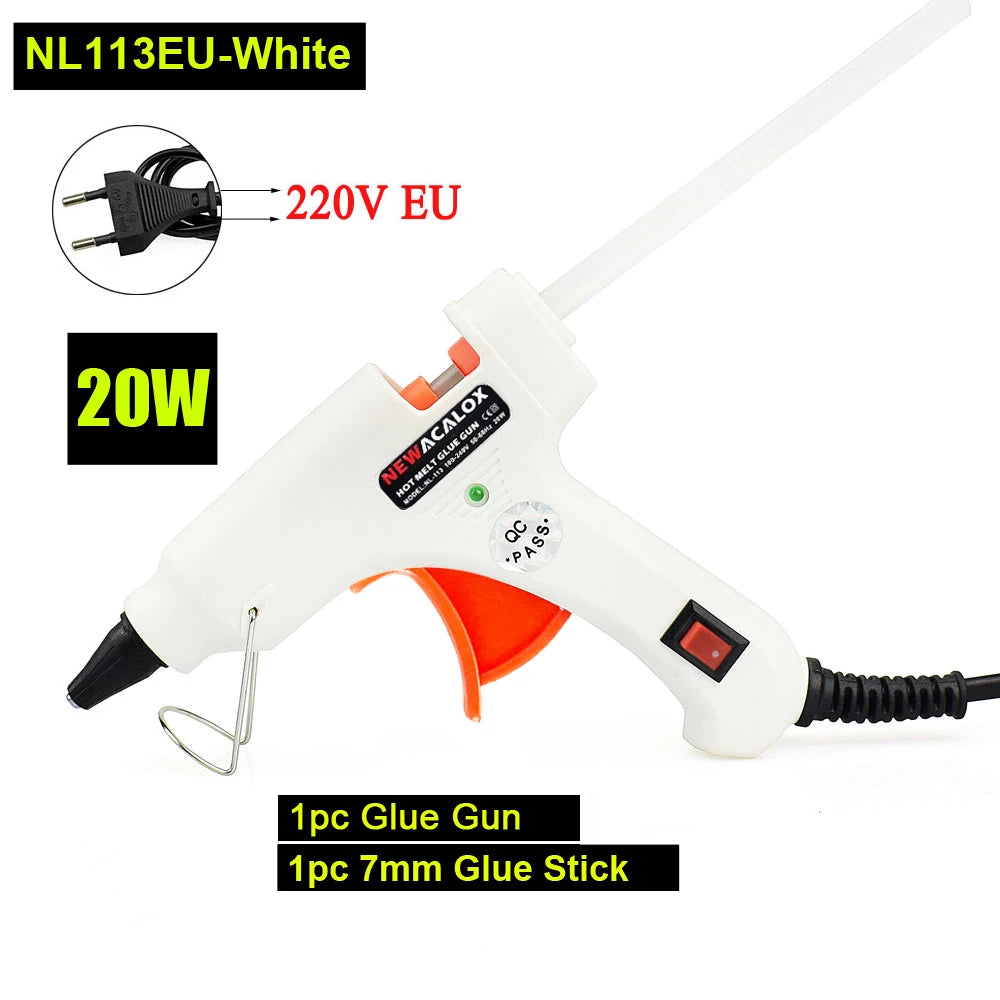 220V Hot Melt Glue Gun 7mm/11mm 20W/150W